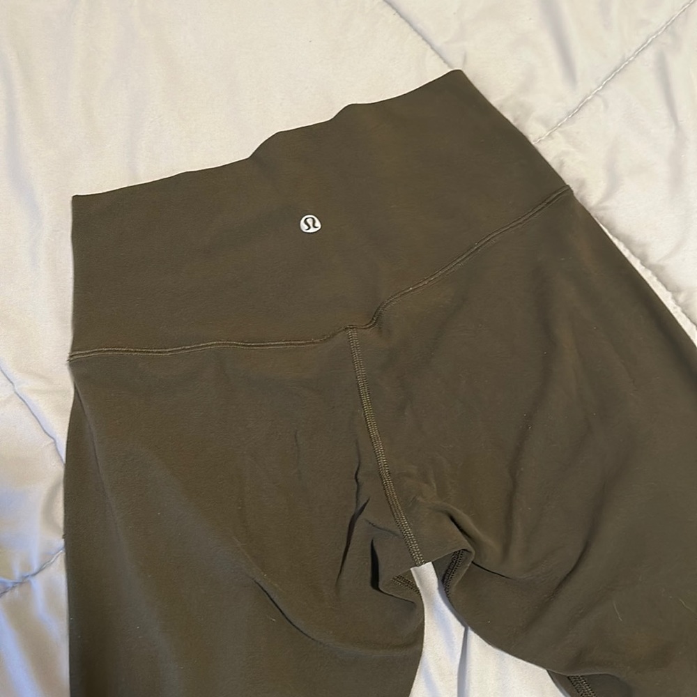 Lululemon align leggings green 21”